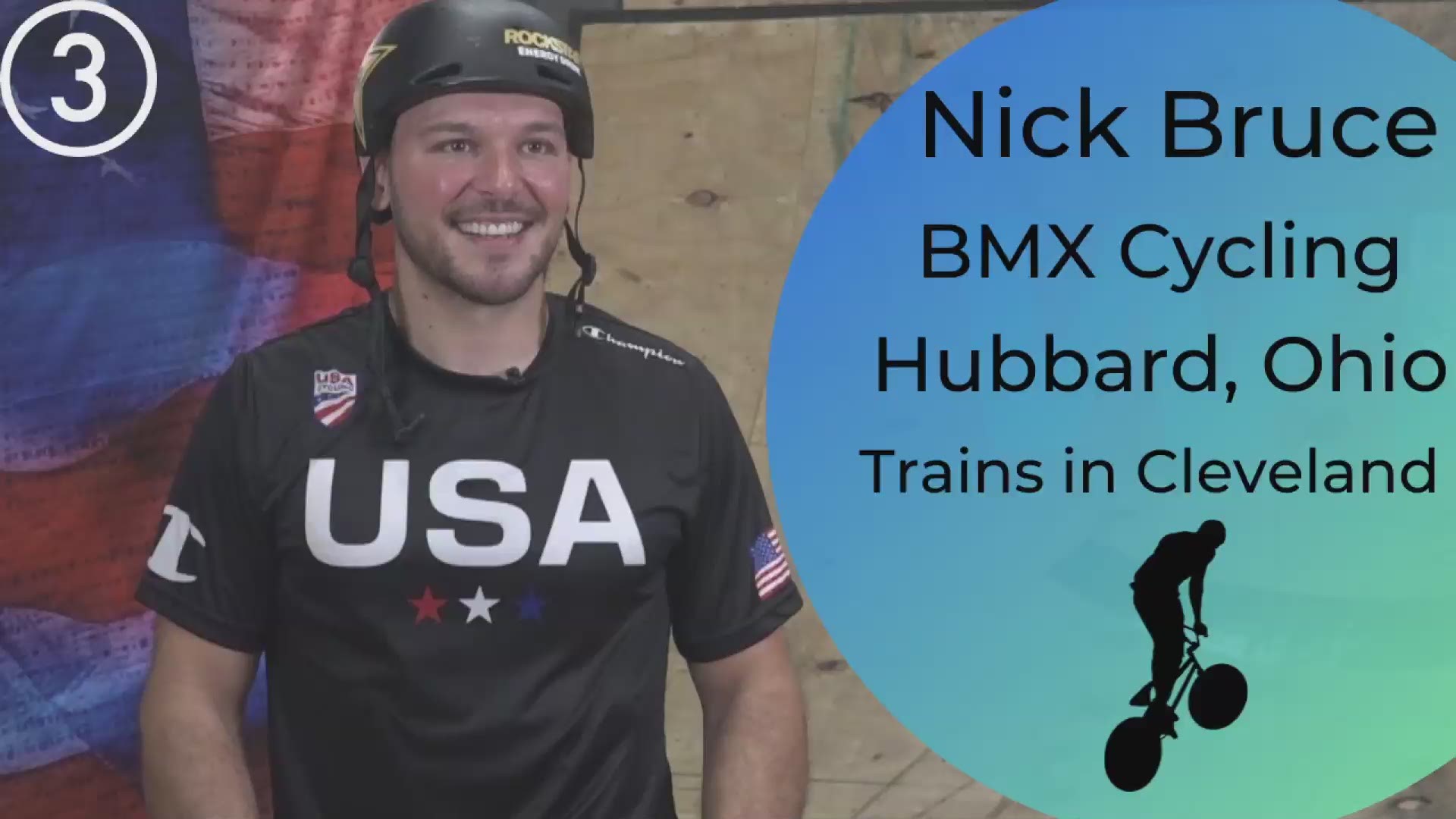 A graduate of Hubbard High School in 2011, Bruce now trains in Cleveland in hopes of landing gold in the Tokyo Olympics.