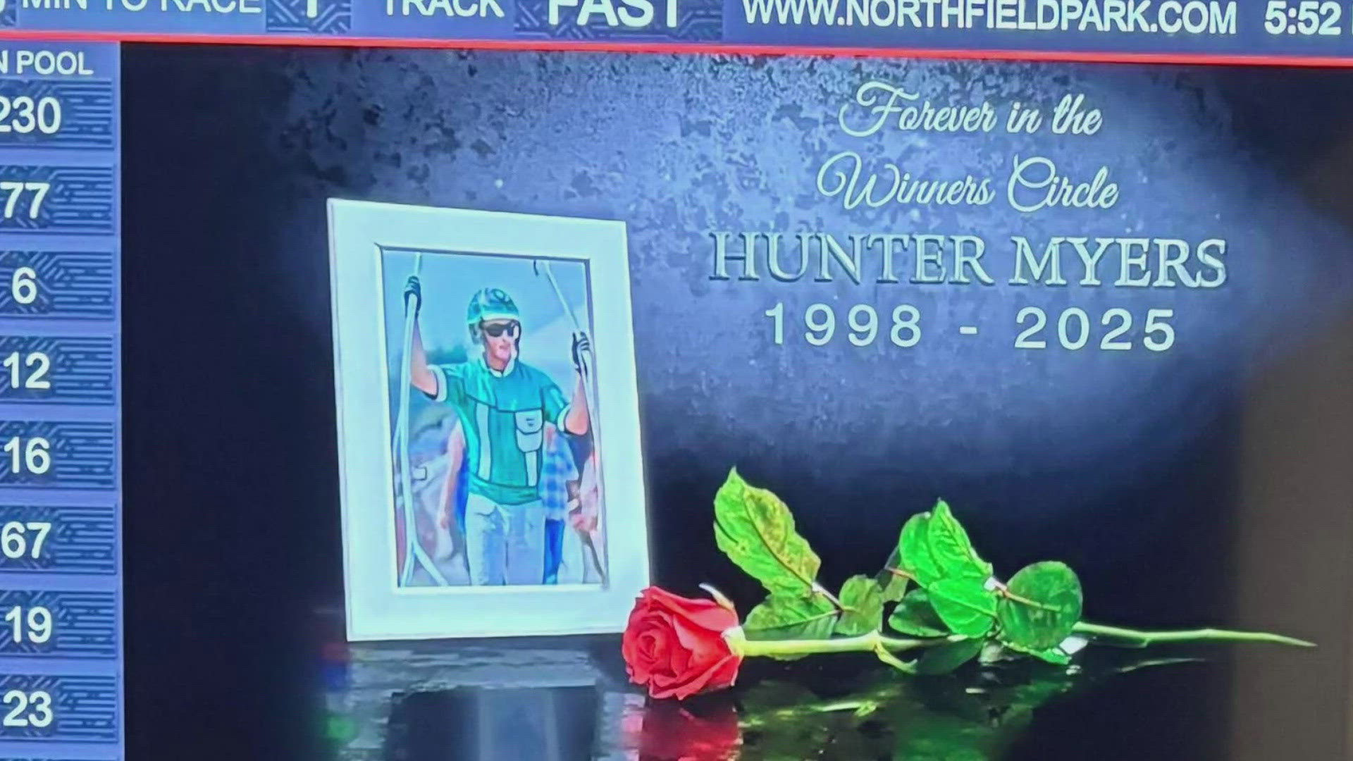 The racing accident happened on Wednesday, March 19, at Hollywood Casino at The Meadows in Washington, Pennsylvania.