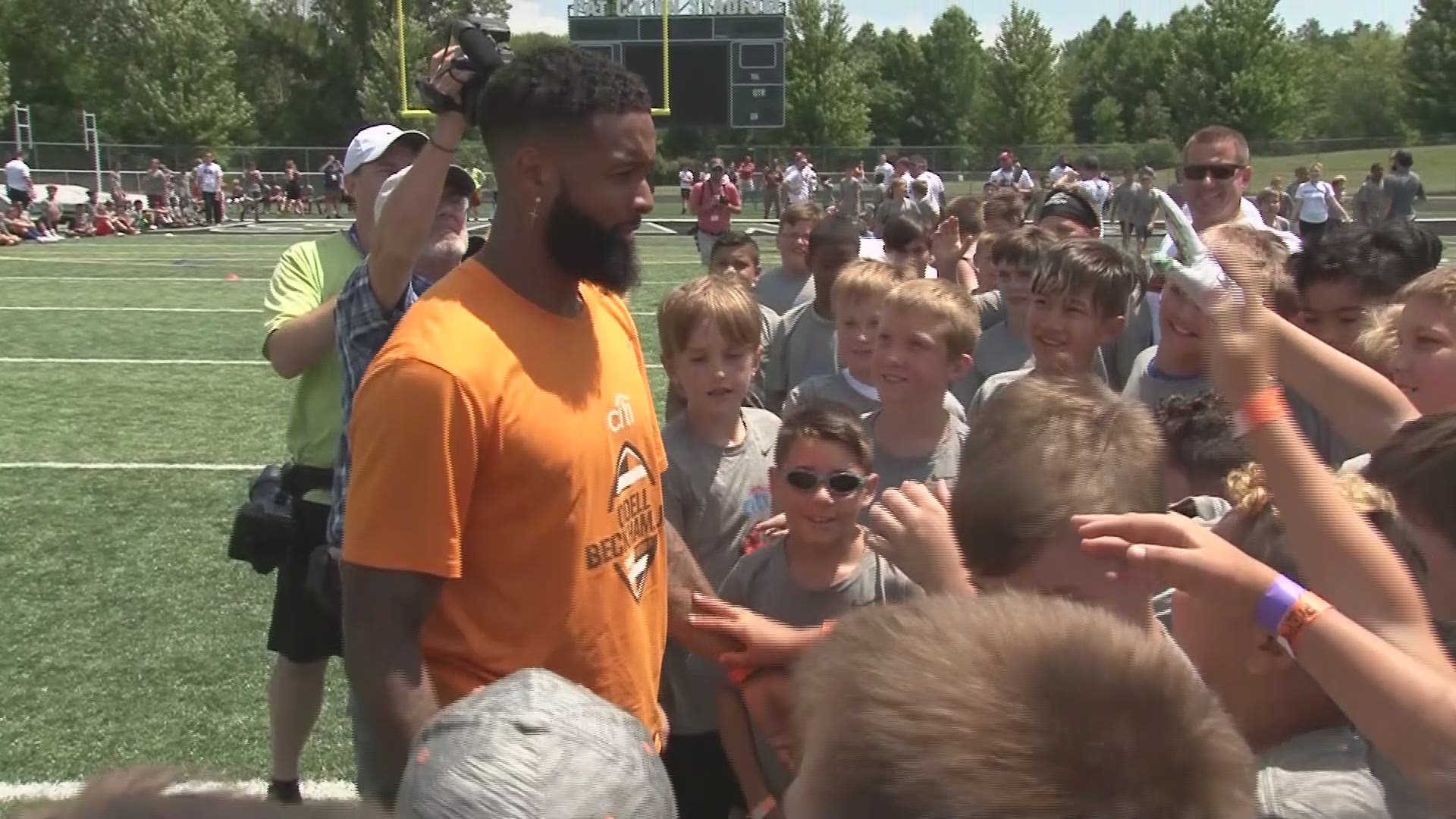 Cleveland Browns wide receiver Odell Beckham Jr. feels he relates well to the younger generation of football fans.