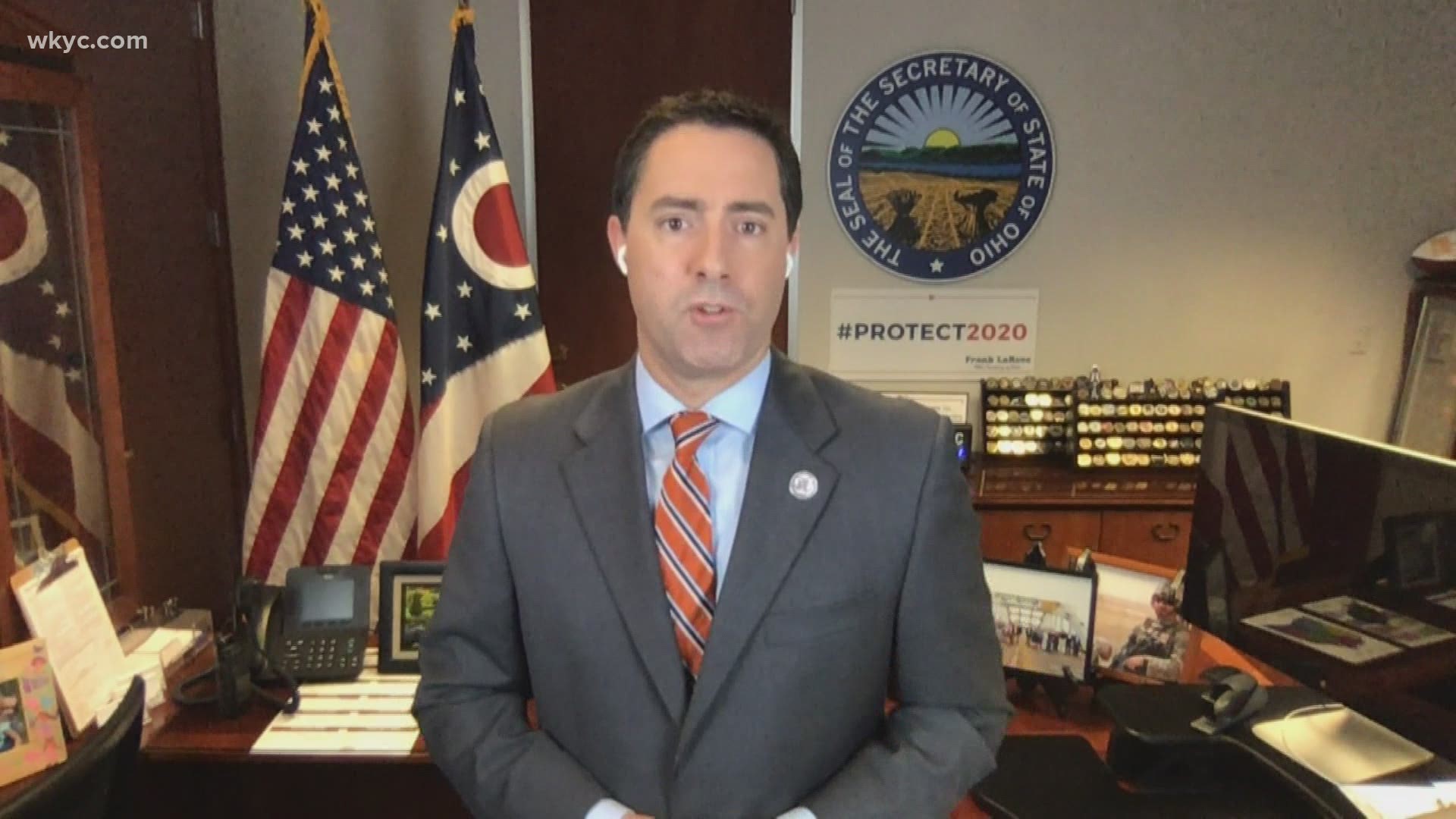 Here's when Ohio Secretary of State Frank LaRose predicts election