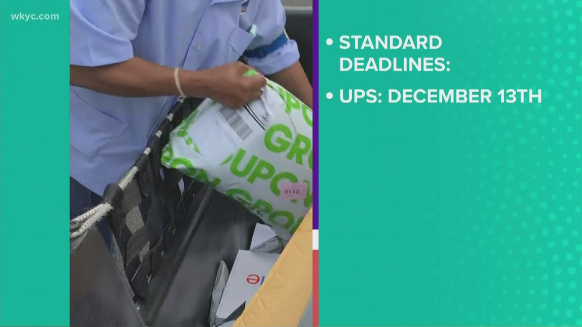 Make sure all of your holiday packages arrive on time. Take note of these shipping deadlines!