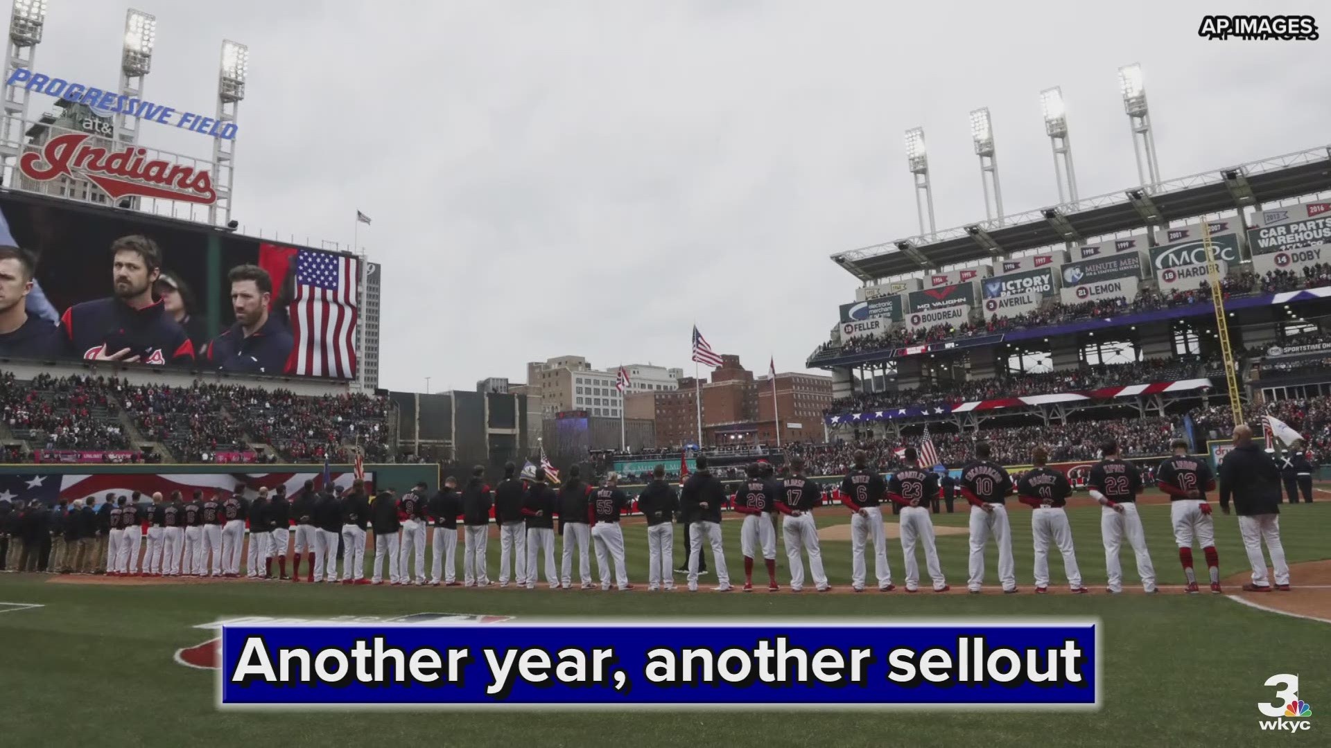 The Cleveland Indians will host their 2019 home opener on April 1 when they host the Chicago White Sox.