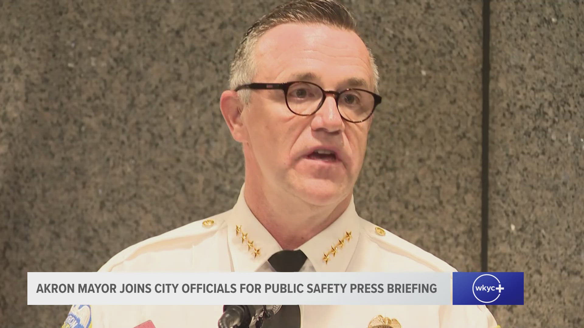 During a press conference, Akron Chief of Police Brian Harding noted that the number of sexual assaults has increased. 