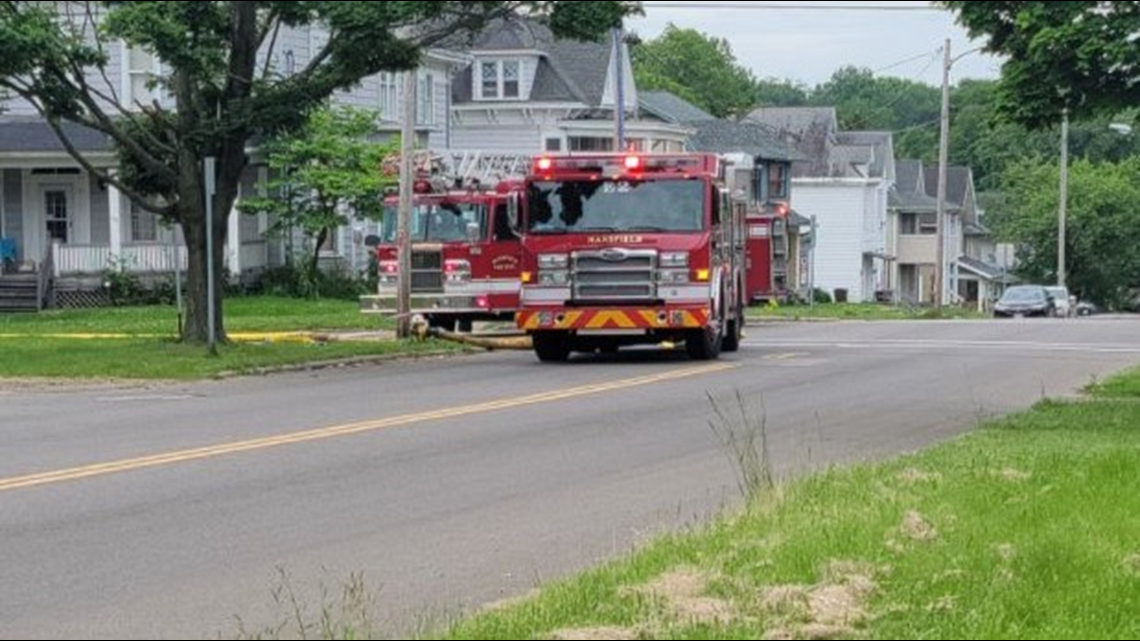 Mansfield fire hospitalizes three adults, two children; officials