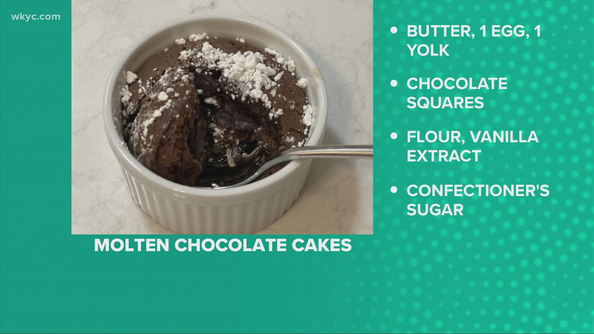 Valentine's Day Recipe: Molten Chocolate Cakes