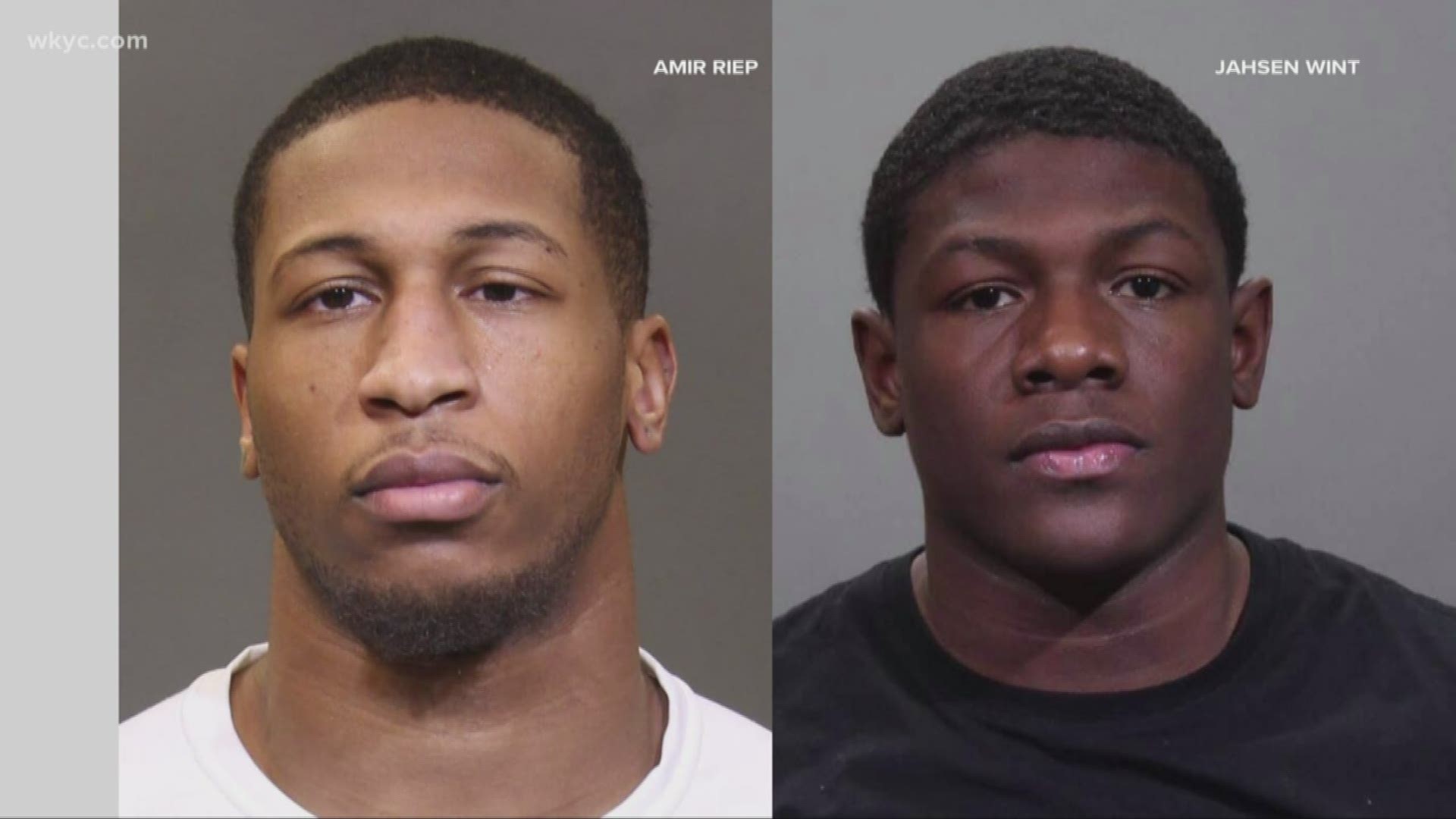 Amir Riep and Jahsen Wint have been dismissed from the Buckeyes football program. The two are being charged with rape and kidnapping.