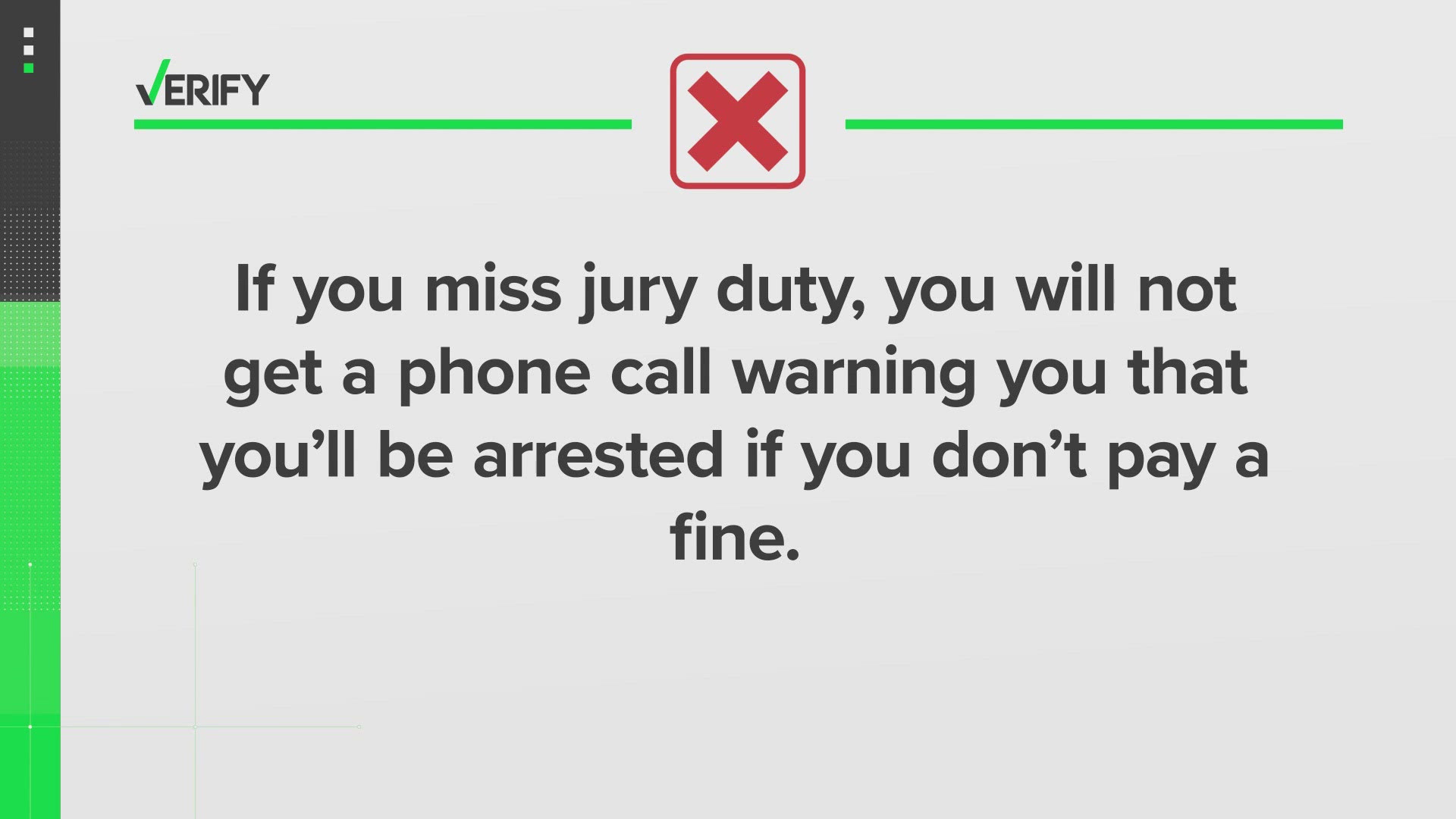 Scammers are pretending to be court and police officials, trying to trick people into sending them money by claiming they've missed jury duty and now owe a fine.