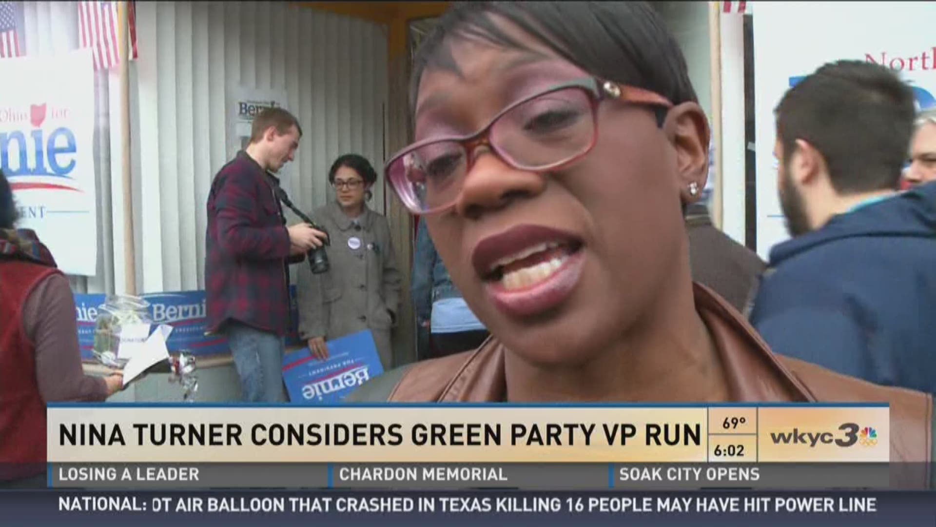 Nina Turner considers Green Party VP run