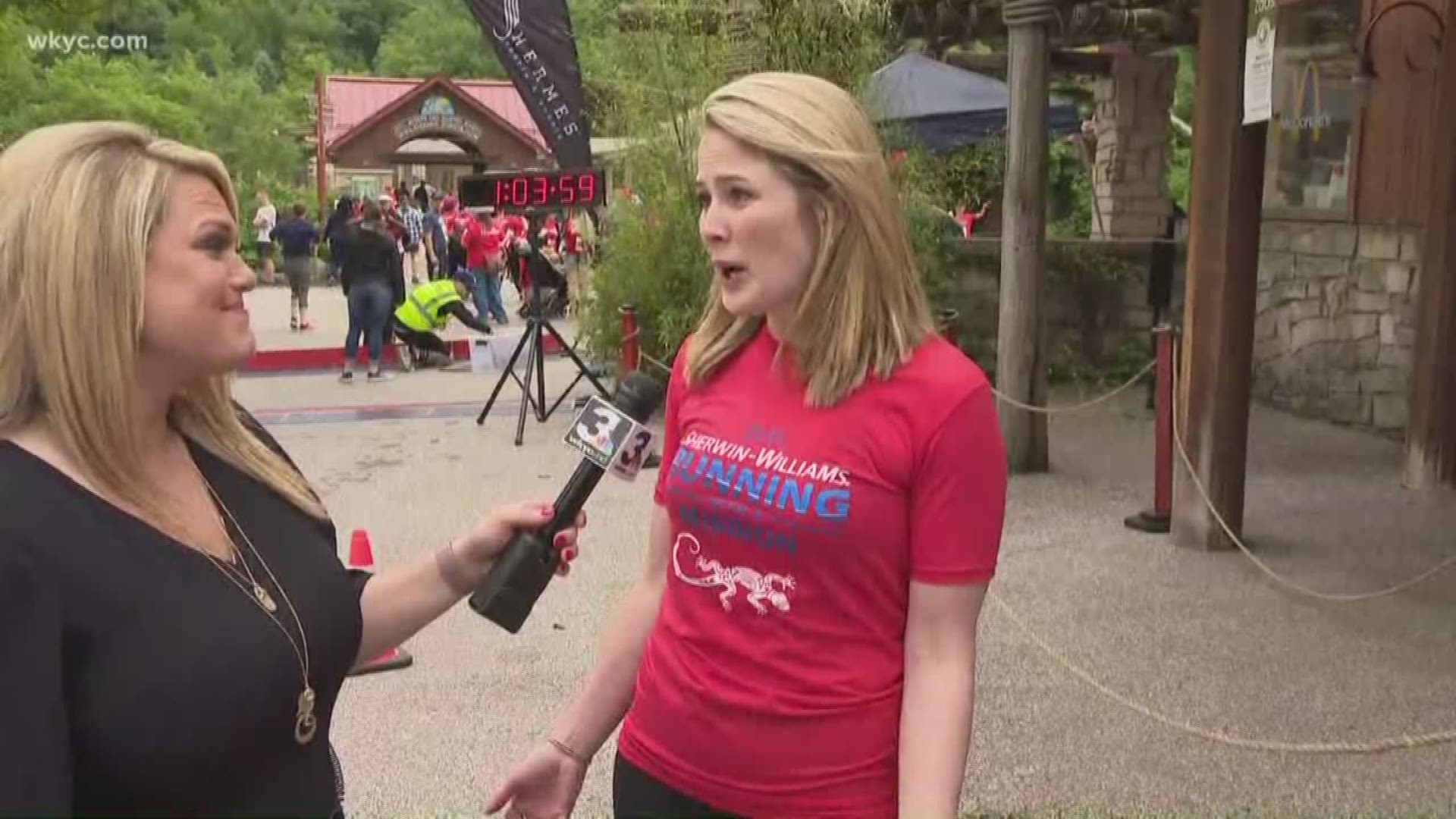 Running with a Mission raises money for the Cleveland City Mission at Cleveland Metroparks Zoo