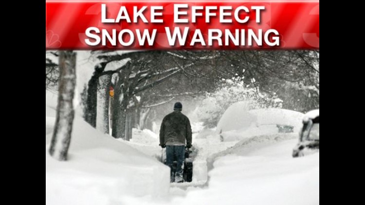 Lake Effect Snow Warning Expanded: 1-2 Feet Possible | Wkyc.com