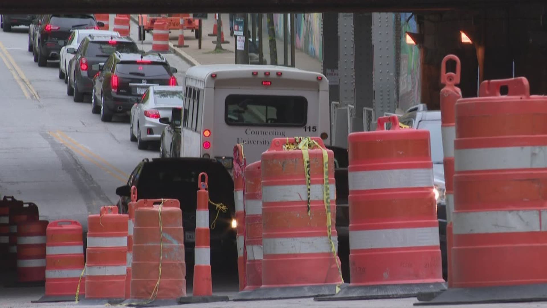 Construction will make things difficult for drivers in LIttle Italy