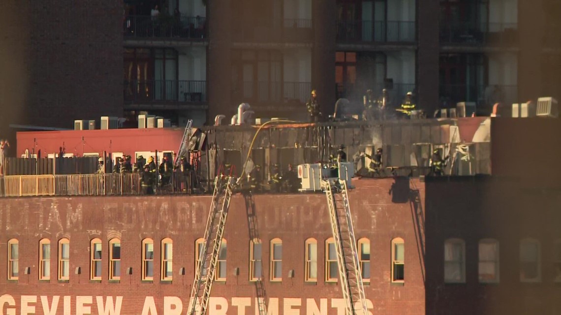Bridgeview Apartments catch fire in downtown Cleveland the latest