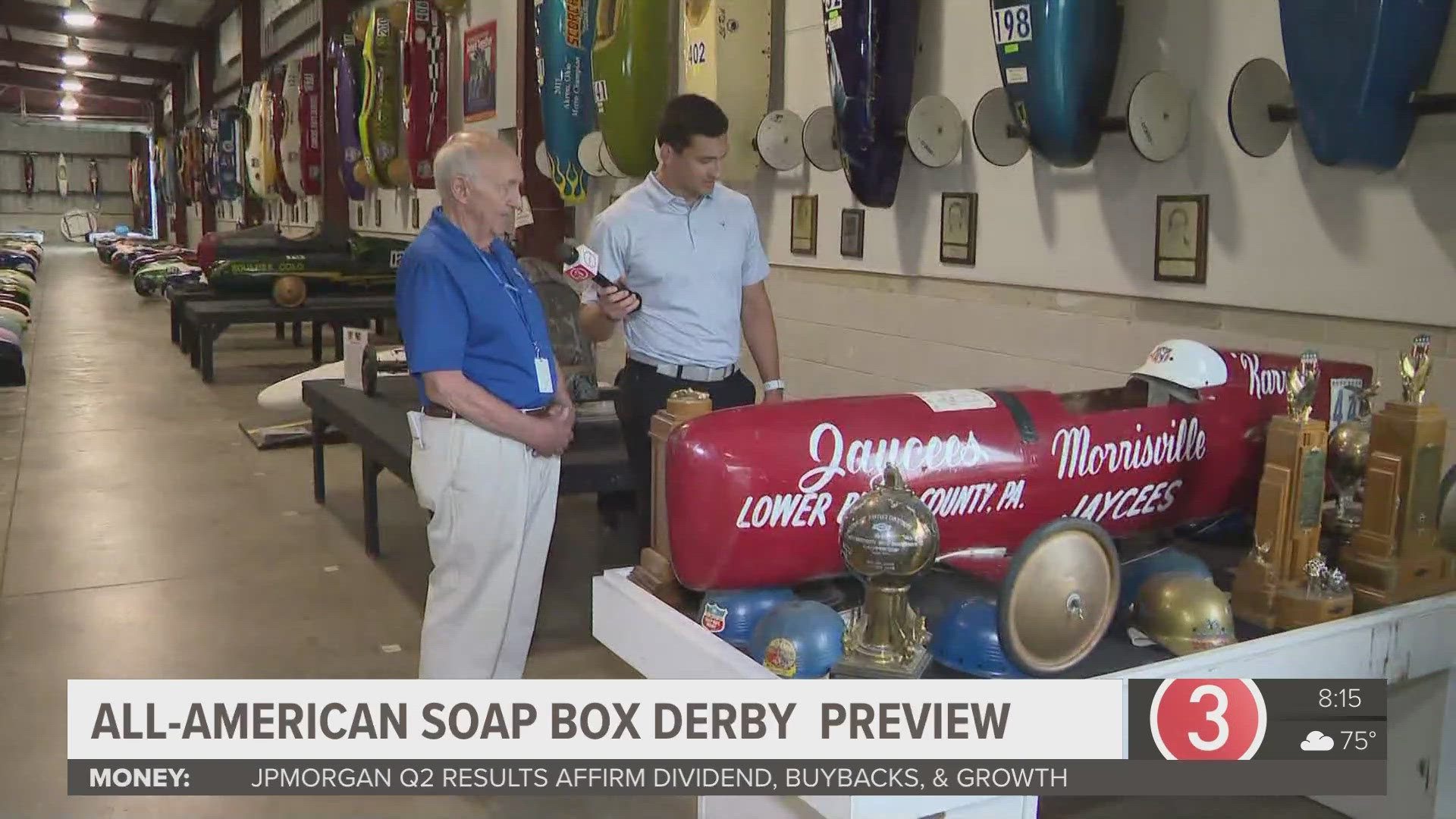 2025 marks the 87th All-American Soap Box Derby championship event in Akron -- and 3News' David Greenberg is there with a preview of race weekend.