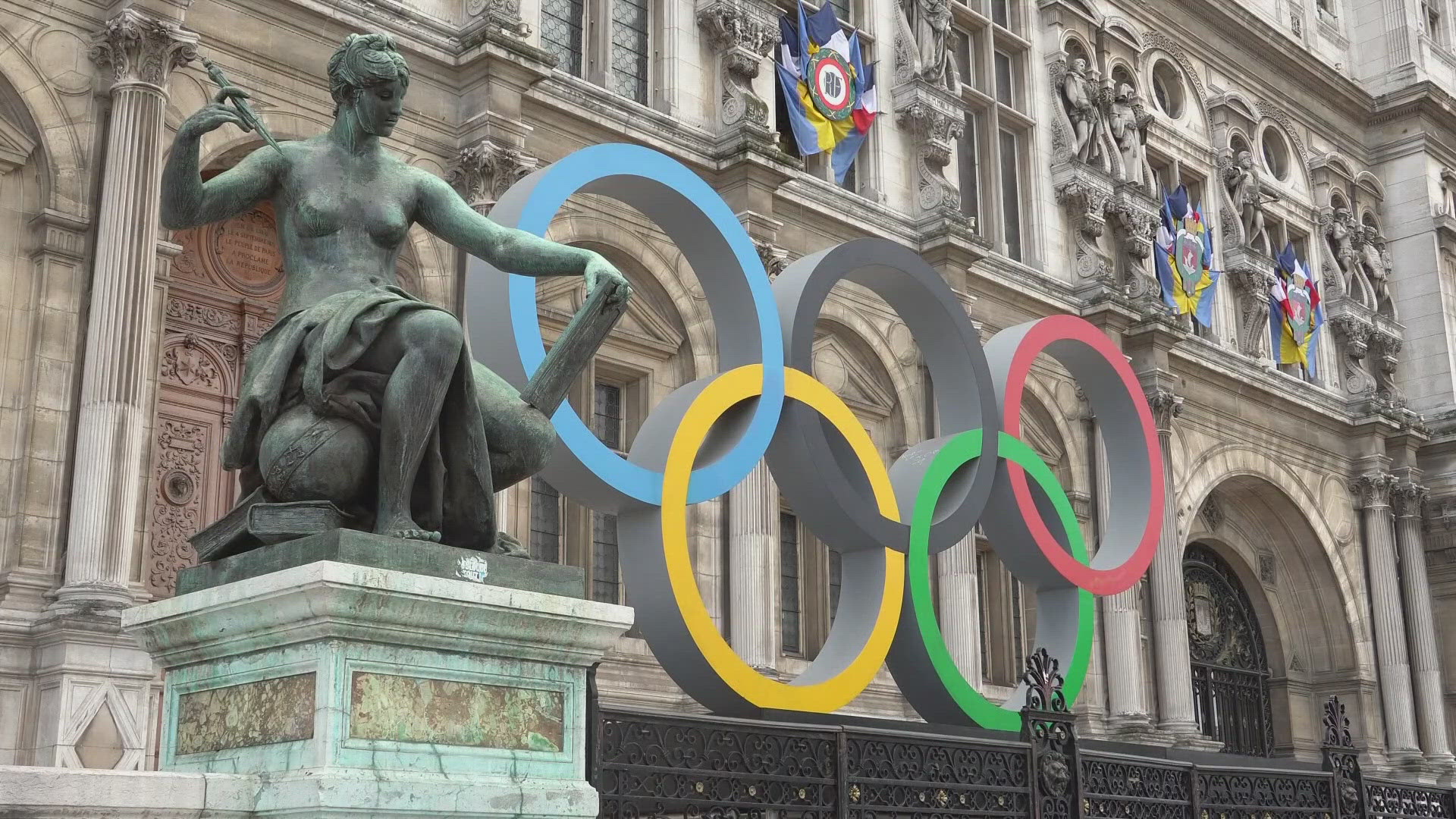 Paris is making sure the Olympic Games help with a big boost in tourism, with the city's iconic landmarks in the spotlight. 3News' Matt Rascon reports.