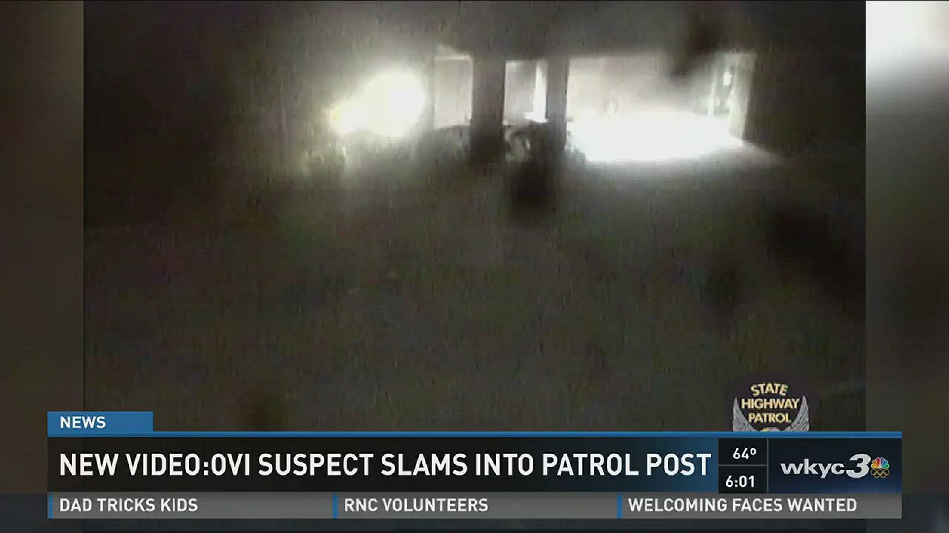 Suspected drunk driver slams into State Highway Patrol Post in Sandusky ...