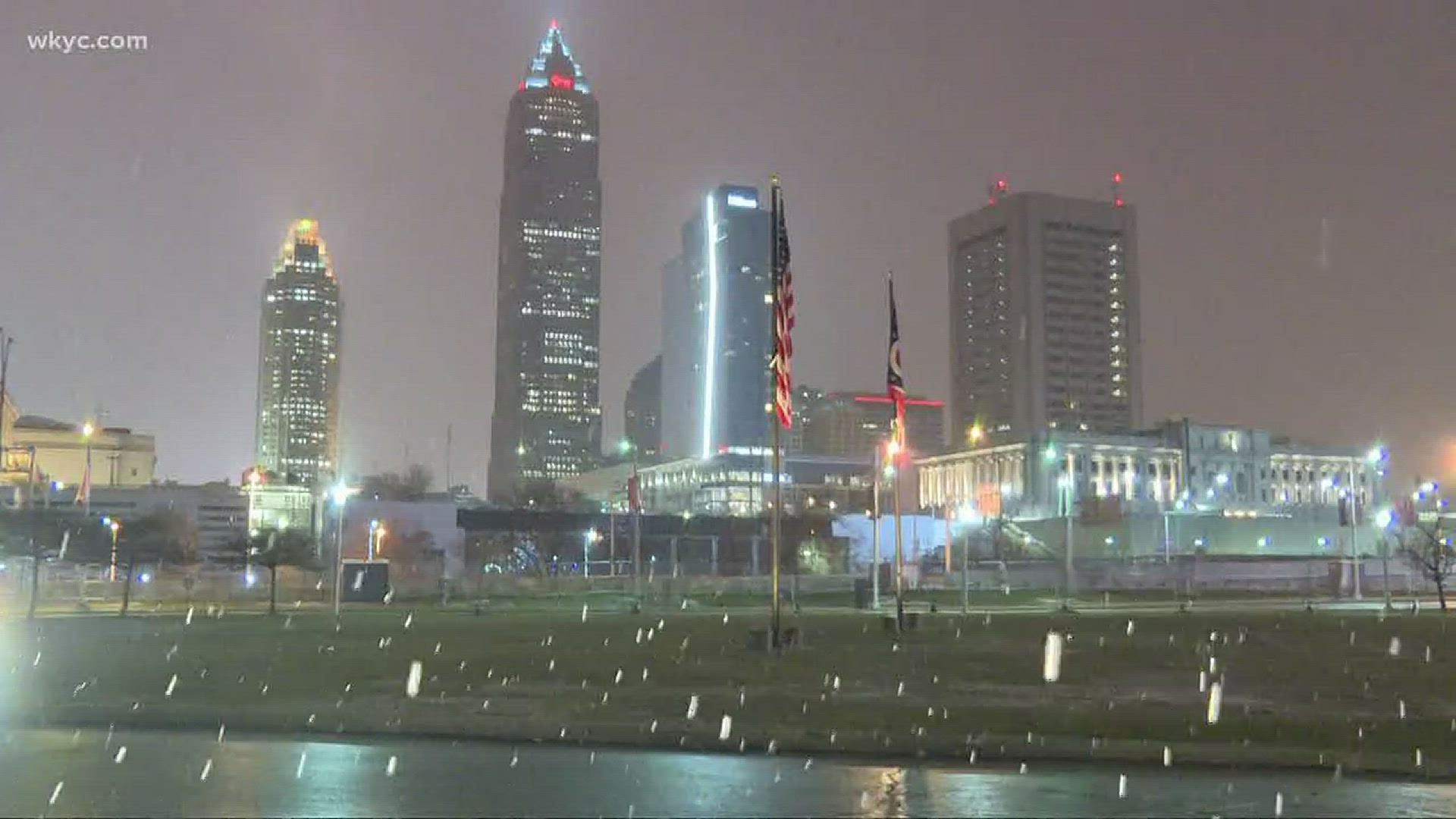 Here's the latest on the winter storm hitting Northeast Ohio as of 6 a.m.