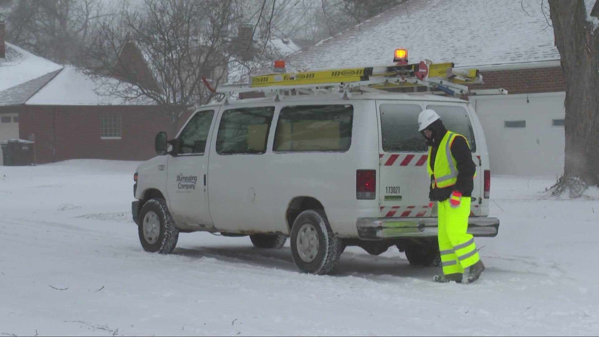 We're tracking power outages throughout the region due to strong winds in the winter storm.