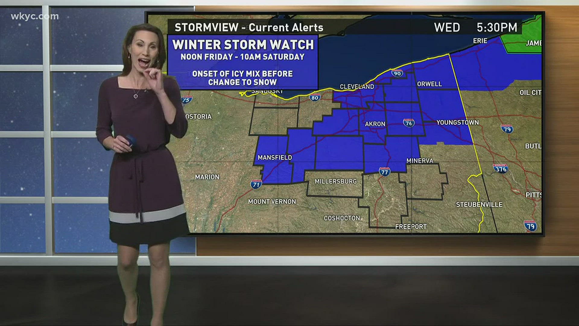Winter Storm Watch posted as severe weather poised to hit later this week
