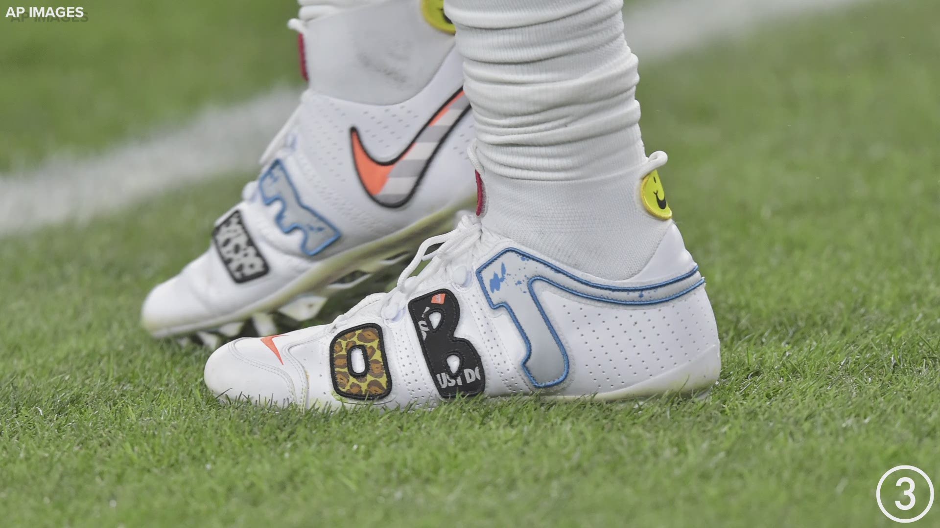Odell Beckham Jr.'s new Nike cleat 