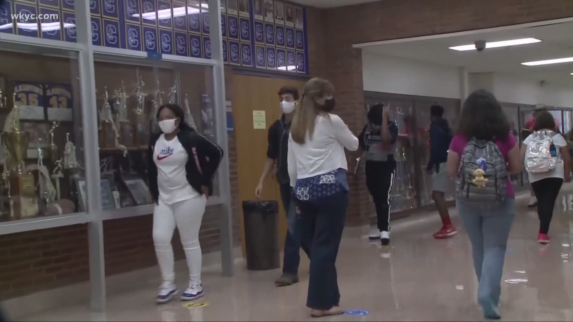 Ohio Health Officials are not mandating masks to be worn in schools.