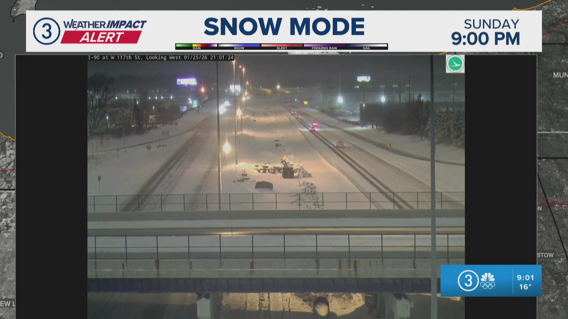 Weather Impact Alert: Cleveland area 9 p.m. update as winter storm ...