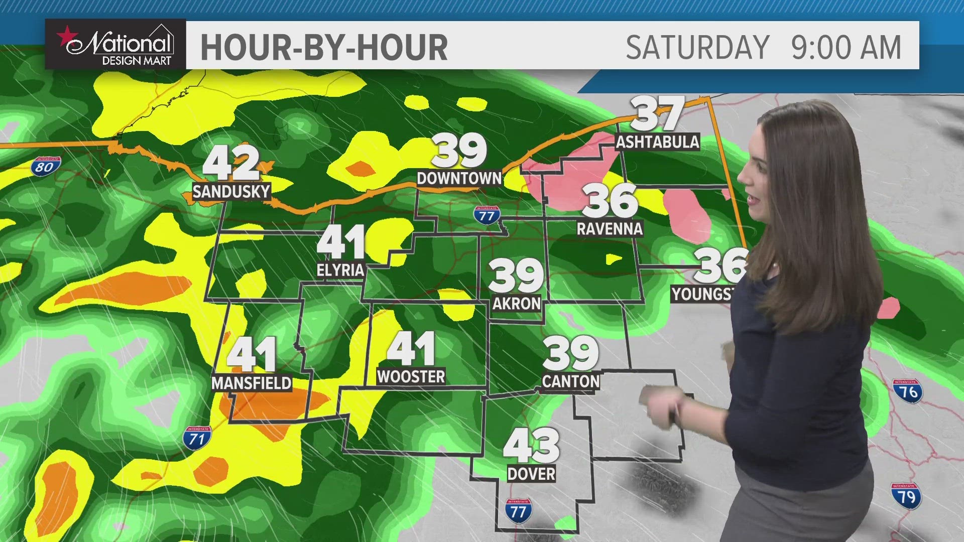 We have lots of sunshine today before rain moves in tomorrow. Jessica Van Meter has the hour-by-hour details in her morning weather forecast for March 29, 2024.