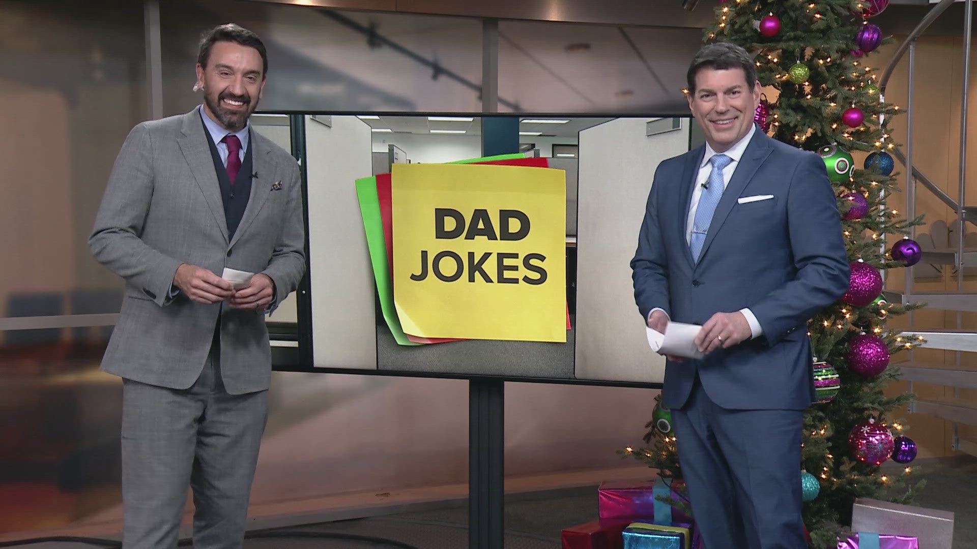 What would they call it if FedEx and UPS merged? Watch to see the punch line in this edition of dad jokes with 3News' Matt Wintz and Dave Chudowsky at WKYC Studios.