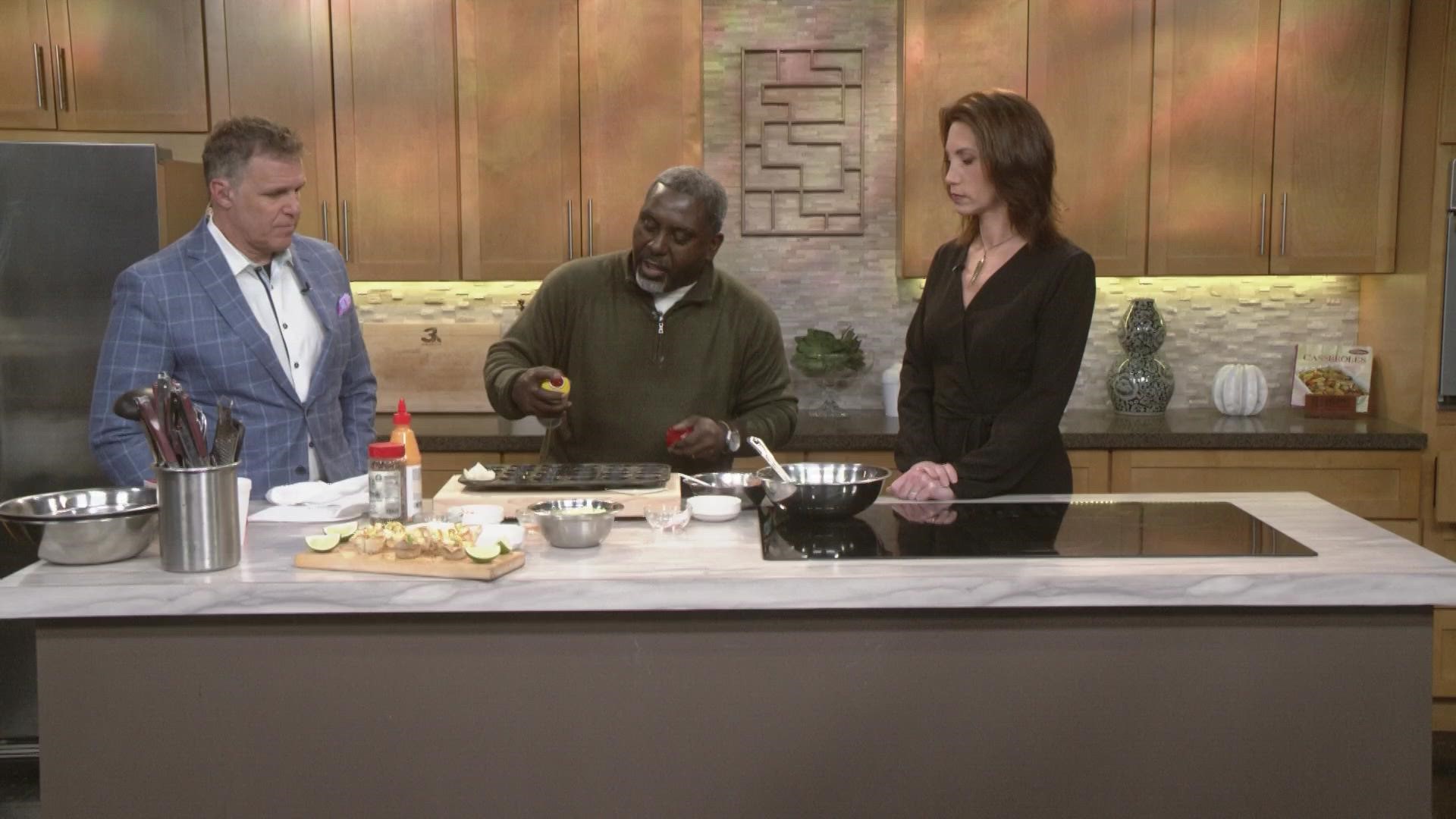 The Super Bowl is an excuse to break your diet and indulge in party foods. Today, Chef Eric Wells with Sky Larae's Culinary Services joins us.