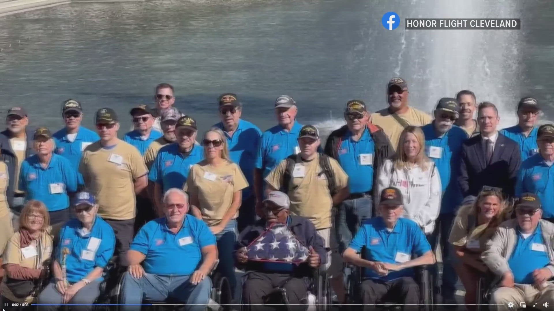 To date, nearly 4,000 veterans from Northeast Ohio have taken the free trip from Cleveland to Washington, DC to visit memorials dedicated to their service.
