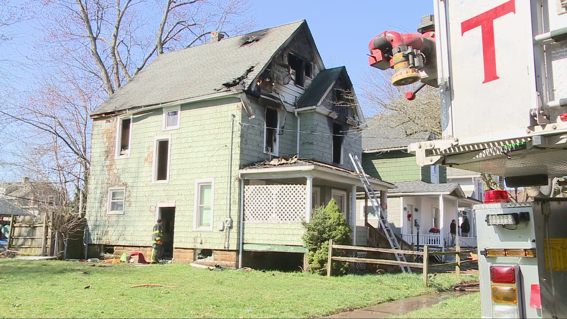 The cause of the fire remains under investigation.