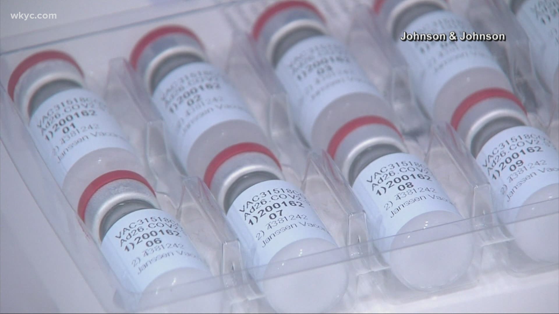 The authorization gives the U.S. three COVID-19 vaccines for distribution and its first single-shot vaccine. About 90,000 doses will arrive in Ohio this week.