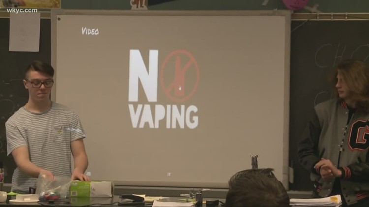 Green High School students working to build more effective vaping sensors