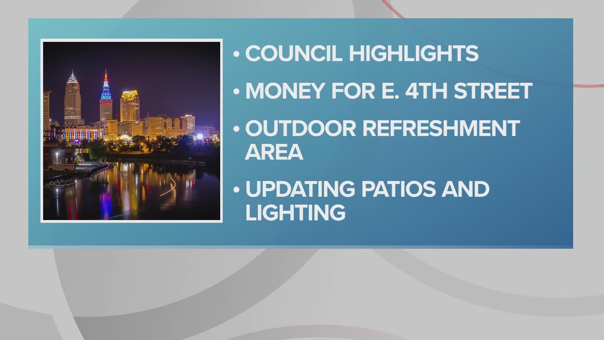 The $1.65 million plan would include creating the city's first designated outdoor refreshment area (DORA).