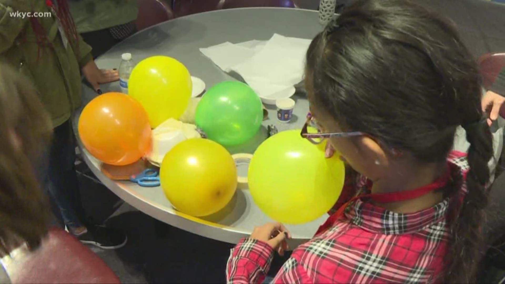 Girls in STEM ' Nasa hosts camp out at the Great Lake Science Center