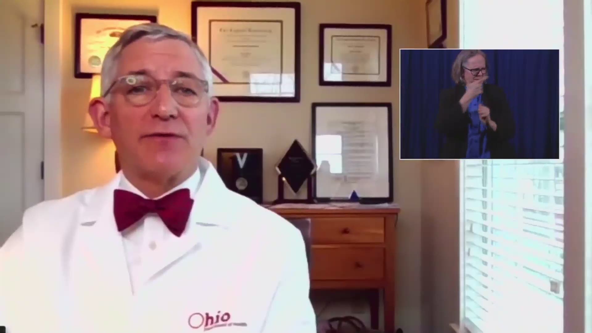 The latest on the new UK virus. Ohio Chief Medical Officer Dr. Bruce Vanderhoff discussed the new COVID-19 variant at Gov. Mike DeWine's press briefing on Tuesday.