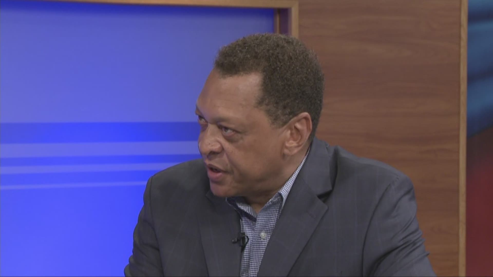Eric Brewer sits down with Russ Mitchell to discuss mayoral candidacy