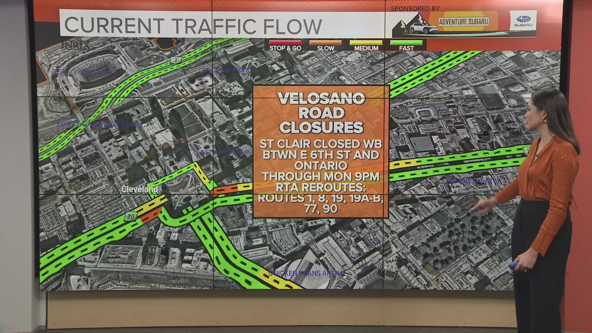 3News' Isabel Lawrence breaks down the road closures you need to know about as riders hit the streets for VeloSano.