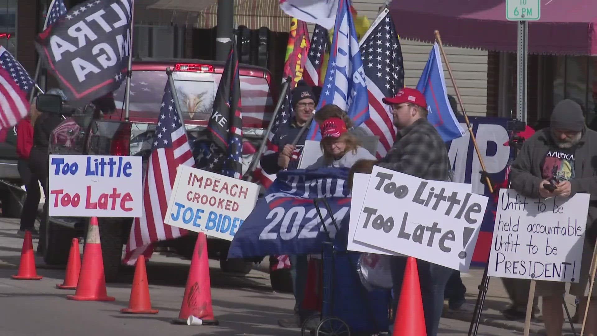 The East Palestine community marked one year since the toxic Ohio train derailment on Feb. 3.