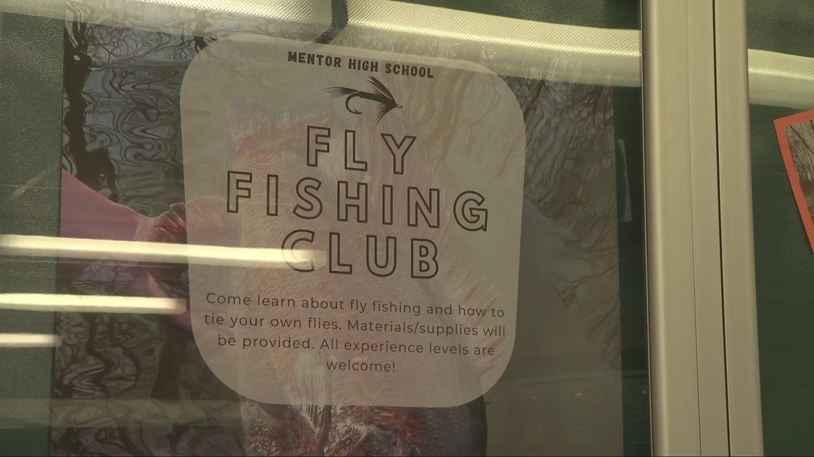 Mentor High School reels in first year of fly fishing club