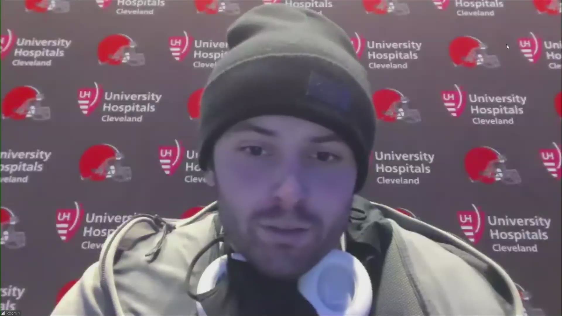 As he has done after each of the Cleveland Browns' 10 wins this season, Baker Mayfield snuck a pop culture reference into his postgame interview.
