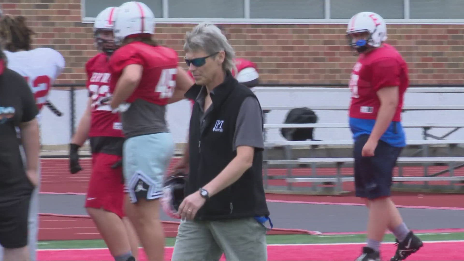 School athletic trainers across the state of Ohio are in short supply, but Elyria High School's team is working to help student-athletes reach new levels.