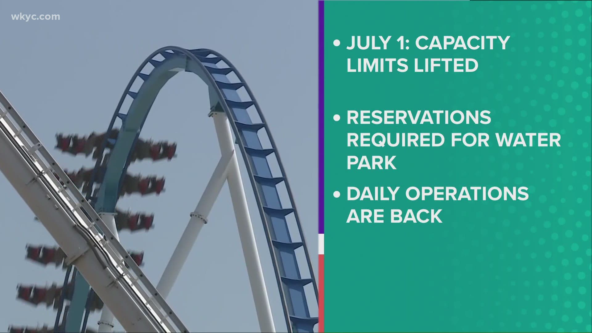 Cedar Point, Shore to life capacity restriction July 1 | wkyc.com