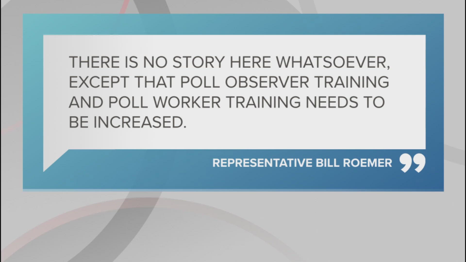 Law enforcement documents claim Roemer, a Richfield Republican, was 'disrespectful' and created a scene at a Cuyahoga Falls polling location.