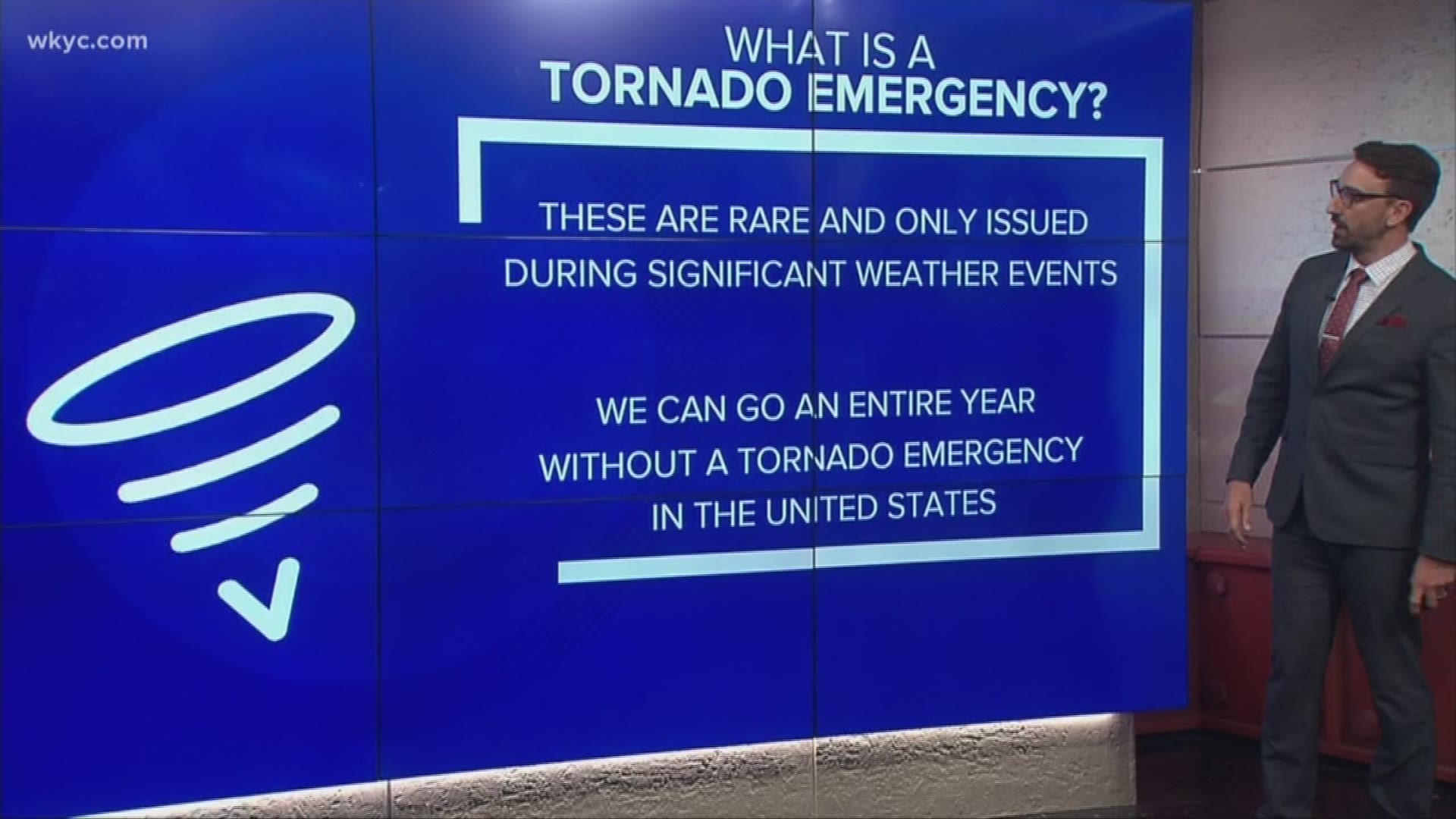 During Monday's severe storms in Southwest Ohio, we heard a term during the tornadoes that we rarely hear: a Tornado Emergency. Matt Wintz explains what this rare status actually means.