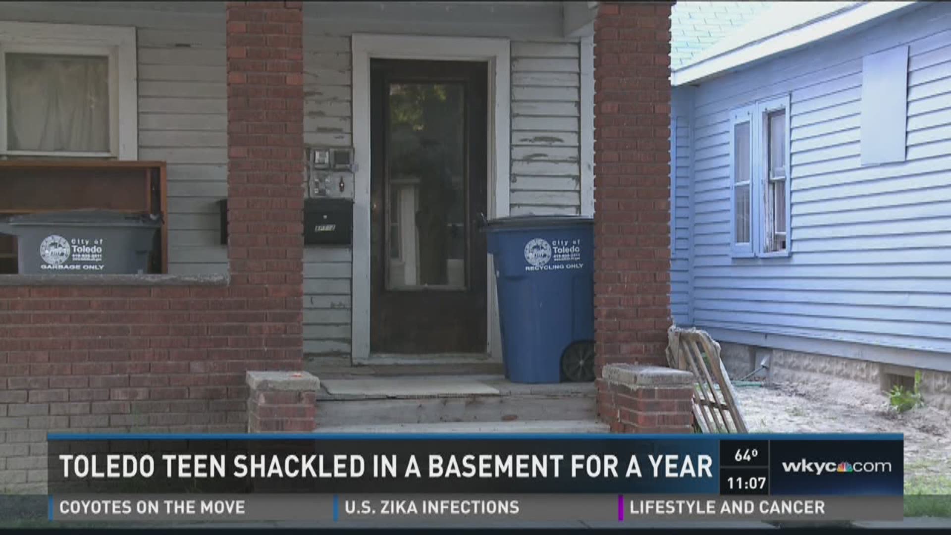 Toledo teen shackled in basement for a year