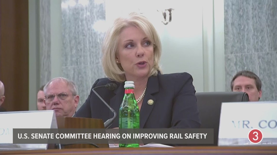 Ohio train derailment: Chair of NTSB Jennifer Homendy testifies before US Senate committee