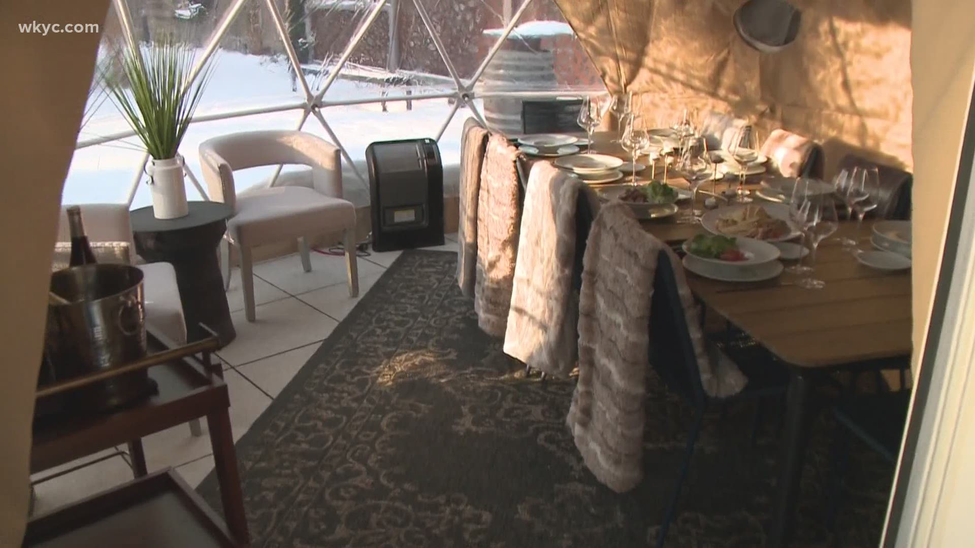 A Look At Sapphire Creeks New Luxury Domes For Safe Dining.