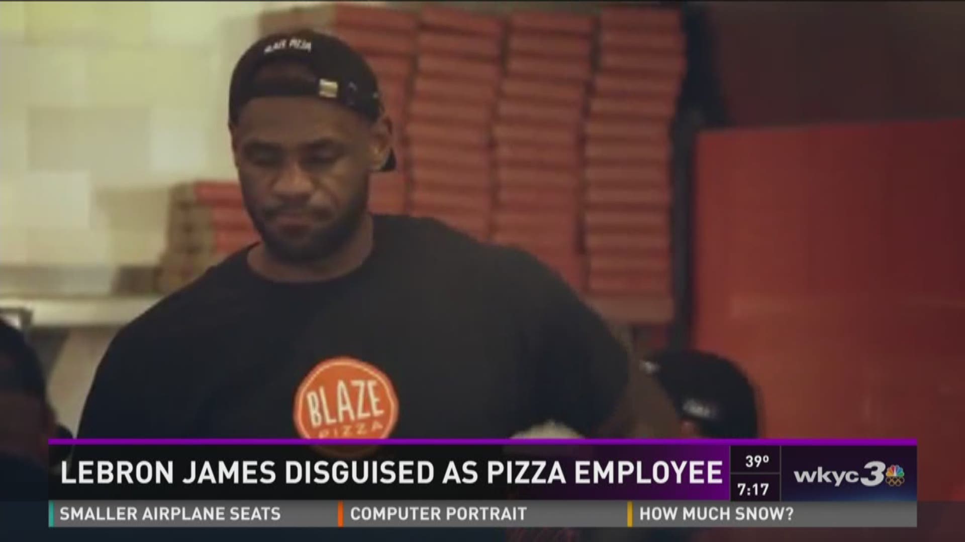 Lebron on sale pizza franchise