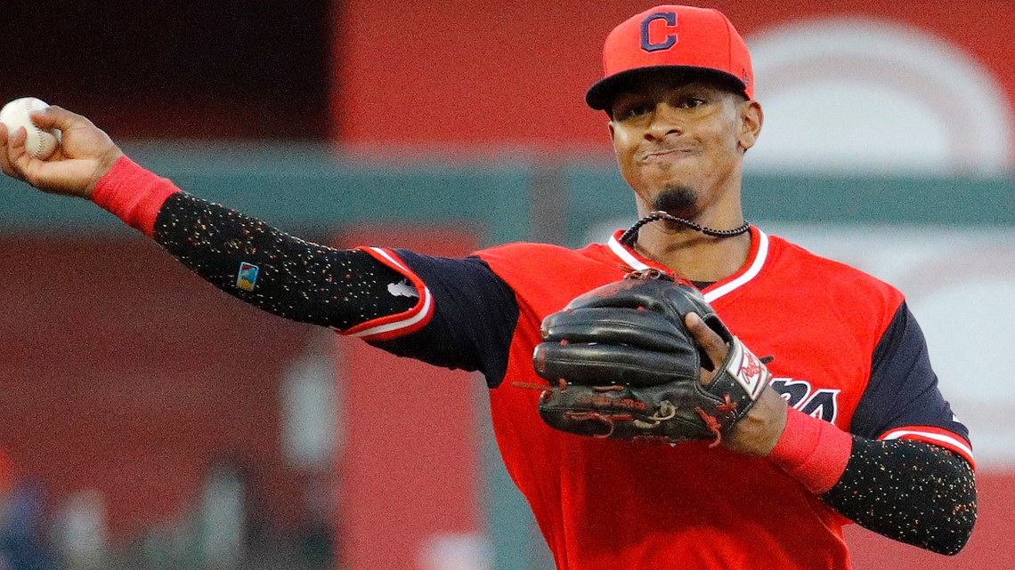 Cleveland Indians SS Francisco Lindor paid homage to home country