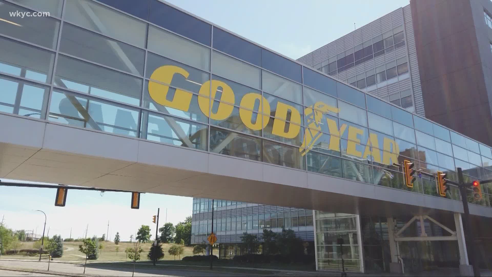 Goodyear workers are fighting back after President Trump calls for a boycott of the Akron based tire company. Brandon Simmons takes us inside their rally.